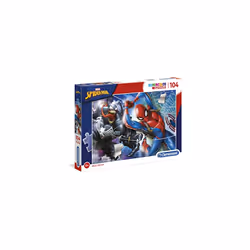 Clementoni - 27117 - Supercolor Puzzle for children-Spider Man-104 Pieces