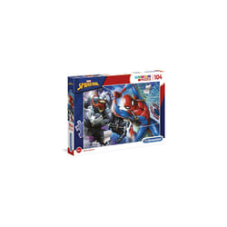 Clementoni - 27117 - Supercolor Puzzle for children-Spider Man-104 Pieces