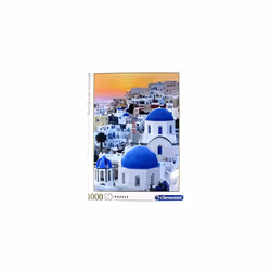 Clementoni -39480 - Collection Puzzle for Adults and Children-Santorini-1000 Pieces