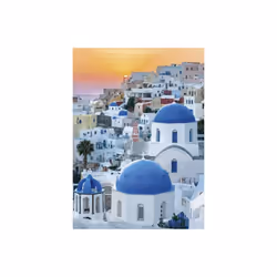 Clementoni -39480 - Collection Puzzle for Adults and Children-Santorini-1000 Pieces