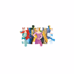 Clementoni-26416-Supercolor Puzzle for children-Princess-60 Maxi Pieces-Disney, ages 4 years plus
