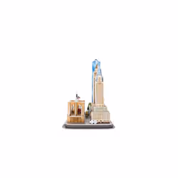 Revell 3D Puzzle 00142 New York Skyline 123 Pieces, Highly Detailed, 37cm in length, Fun & Easy To Build