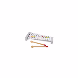 Janod - Confetti Wooden and Metal Xylo - Pretend Play and Musical Awakening Toy - from 2 Years Old, J07604