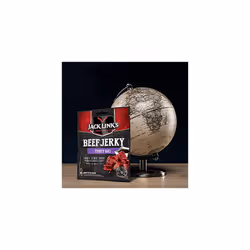 Jack Link's Beef Jerky, Teriyaki Flavour, Multipack of 12 x 25g Bags, High Protein Meat Snack, Made with Premium Beef