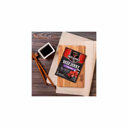 Jack Link's Beef Jerky, Teriyaki Flavour, Multipack of 12 x 25g Bags, High Protein Meat Snack, Made with Premium Beef