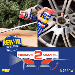 WD-40 Multi-Use Smart Straw 450ml Spray Aerosol Can Clean Rust