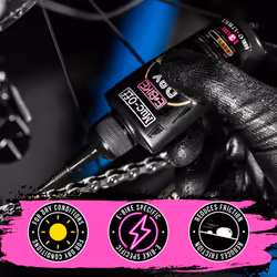 Muc-Off eBike Dry Chain Lube, 50ml - Bike Lube, Bike Chain Oil, Chain Wax for Dry Weather Conditions - Bike Lubricant for Electric Bikes, Black