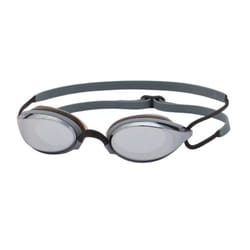 Zoggs Fusion Air Titanium Black Grey Mirror Smoke