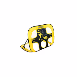 Kickmaster Quick Up Goal And Target Shot,Yellow/Black