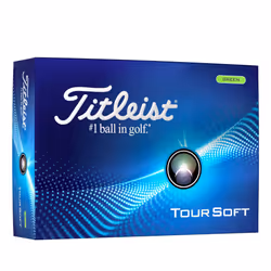 Titleist Tour Soft Golf Ball, Green