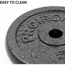 PROIRON Gym Quality Fitness Exercise Solid Cast Iron Weight Plate Discs 4 x 2.5KG