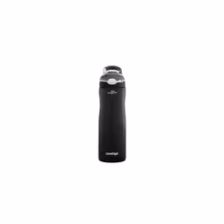 Contigo Ashland Chill Water Bottle with Straw, Keeps drinks cool for 24 h, insulated Stainless Steel Drinking Bottle, Leak-Proof Thermal Bottle,