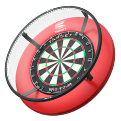 Target Darts Corona Vision Dartboard Lighting System, Black Frame | White LED Dart Board Surround Ring Light with Magnetic Feet | Shadow Eliminating