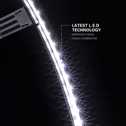 Target Darts Corona Vision Dartboard Lighting System, Black Frame | White LED Dart Board Surround Ring Light with Magnetic Feet | Shadow Eliminating