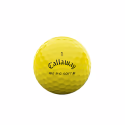Callaway Golf ERC Soft Golf Ball 2023, Yellow