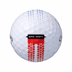 Callaway Golf ERC Soft FADE Golf Ball 2023, White + Alignment Aid