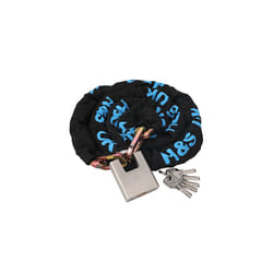 H&S 10mm x 1.2m Heavy Duty Motorcycle Motorbike Bike Bicycle Cycle Chain Lock Padlock (10mm Dia x 1200mm Length)