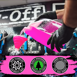 Muc-Off Nano-Tech Bike Cleaner, 5 Litre - Biodegradable Bike Cleaning and Bike Degreaser Spray - Fast-Action Bike Wash for MTB, Road, Gravel, eBikes,