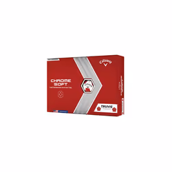 Callaway Golf Chrome Soft Golf Balls (2022 edition), Red, 12 Balls