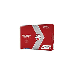 Callaway Golf Chrome Soft Golf Balls (2022 edition), Red, 12 Balls