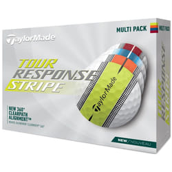 TaylorMade Tour Response Stripe Multi Golf Ball, 2023