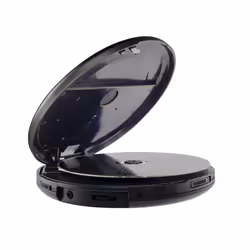 groov-e RETRO Radio CD Player - Personal FM Radio with CD-R, CD-RW, & MP3 Music Playback - Anti-Skip Protection, Programmable Tracks - Earphones