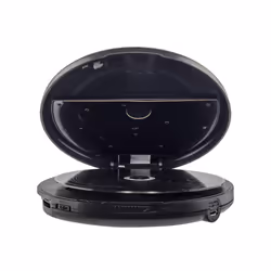 groov-e RETRO Radio CD Player - Personal FM Radio with CD-R, CD-RW, & MP3 Music Playback - Anti-Skip Protection, Programmable Tracks - Earphones