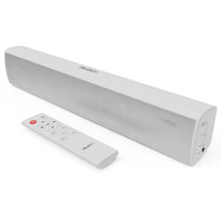 MAJORITY Bowfell | Bluetooth Sound Bar for TV | 50 Watt 2.0 Stereo Speaker Soundbar | Optical, RCA, USB, MP3 & AUX Input | 38cm | Custom EQ Settings &