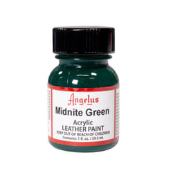 Angelus Leather Paint 1 oz Midnight Green