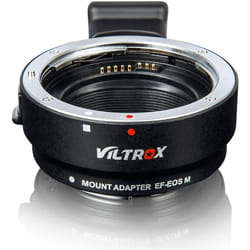 VILTROX EF-EOS M Lens Mount Adapter Auto Focus Converter Ring for EF/EF-S series Lens compatible with Canon EOS M Mount Cameras EOS M3 M5 M6 M10 M50