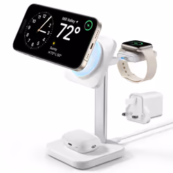 ESR 3 in 1 Wireless Charging Station for MagSafe Charger Stand, Made for Apple Watch Certified Charger, Compatible with iphon ...