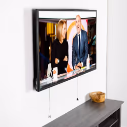 VIVO Ultra Heavy Duty TV Wall Mount for 43 to 90 inch Screens, Large Fixed Mount, Fits up to 800x400mm VESA, Black, MOUNT-VW090F