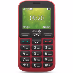 Doro 1380 Unlocked 2G Network ONLY Dual SIM Mobile Phone for Seniors with 2.4" Display, Camera and Assistance Button [UK and  ...