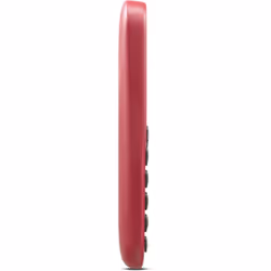 Doro 1380 Unlocked 2G Network ONLY Dual SIM Mobile Phone for Seniors with 2.4" Display, Camera and Assistance Button [UK and Irish Version] (Red)