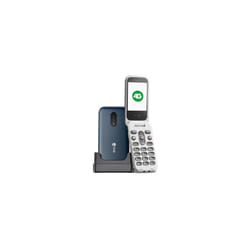 Doro 2820 4G unlocked basic mobile phone for seniors with loud and clear sound, large buttons, camera, assistance button and USB C charging with