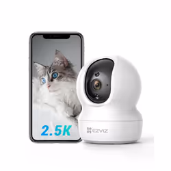 EZVIZ 4MP 2.5K Indoor Security Camera Wireless with App, No Subscription, Baby Monitor, Pet Camera. Motion Detection, Auto Tr ...