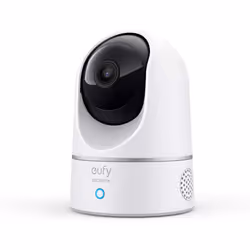 eufy Security Solo IndoorCam E220 (P24) 2K Pan&Tilt Home Security Camera Indoor Wi-Fi Plug-in Cam, Human & Pet AI, Voice Assi ...