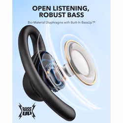 soundcore by Anker V30i Open-Ear Headphones, Ultra-Comfort,Lightweight Design, Snug Fit, Ergonomic Ear Hooks, Robust Bass, 36H Playtime, Bluetooth