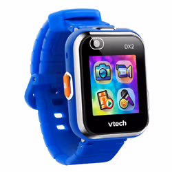 VTech Kidizoom Smart Watch DX2, Blue Watch for Kids with Games, Camera for Photos & Videos, Colour Screen, Photo Effects & Mo ...