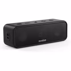soundcore 3 by Anker: Bluetooth 5.0 Speaker, 24H Playtime, IPX7 Waterproof, Stereo Sound with Titanium Diaphragm Drivers, Par ...