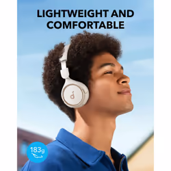 soundcore By Anker H30i Wireless On-Ear Headphones, Foldable Design, Pure Bass, 70H Playtime, Bluetooth 5.3, Lightweight and Comfortable, App
