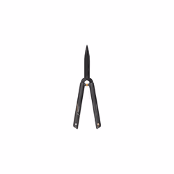 Fiskars SingleStep Hedge Shear Wavy Blade HS22, Curved Blade, Steel Blades, Length: 58 cm, Matte Black, 1001433
