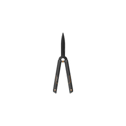 Fiskars SingleStep Hedge Shear Wavy Blade HS22, Curved Blade, Steel Blades, Length: 58 cm, Matte Black, 1001433
