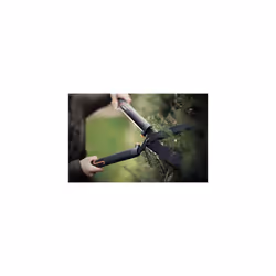 Fiskars SingleStep Hedge Shear Wavy Blade HS22, Curved Blade, Steel Blades, Length: 58 cm, Matte Black, 1001433