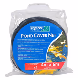 HOZELOCK - Pond Protection Net 4 x 6 m : Ideal for Protecting the Pond from Leaves, Large Debris and Predators, Supplied with ...