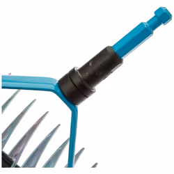 GARDENA Combisystem cutting rake: rake for removing moss and thatch, 35 cm working width, made steel, even for raking refuse and stones suitable