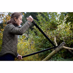 Fiskars SingleStep Loppers Anvil Hook Head (L) L39, Non-stick coating, Hardened precision steel, Length: 82 cm, Black, L39, 1001430