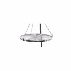 La Hacienda 55578 Tripod Grill, Steel, Black