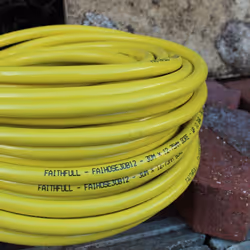 Faithfull FAIHOSE30B12 Heavy-Duty Reinforced PVC Builders Hose 30 M 12.7 mm (1/2 Inch) Diameter