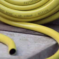 Faithfull FAIHOSE30B12 Heavy-Duty Reinforced PVC Builders Hose 30 M 12.7 mm (1/2 Inch) Diameter